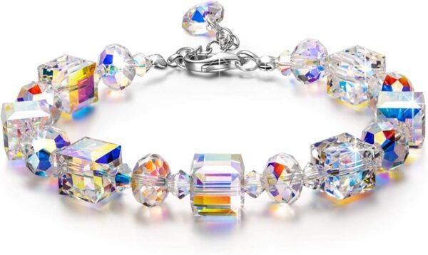 Little Romance ♥ Sterling Silver Bracelets for Women Northern Lights Crystals